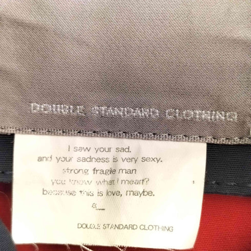 ダブルスタンダードクロージング DOUBLE STANDARD CLOTHING 比翼 ステンカラーコート レディース FREE